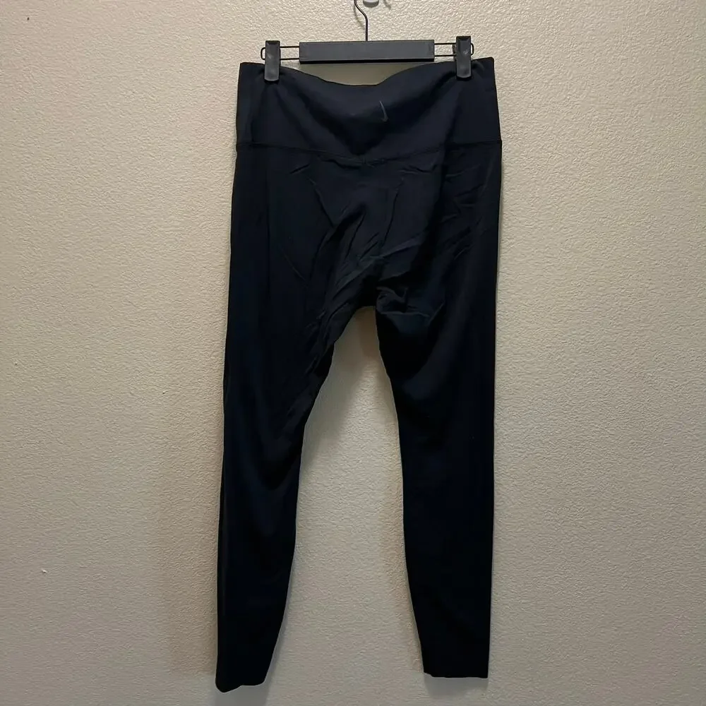 Nike Dri-Fit Leggings Black High Rise Compression Pull-On Stretch Activewear L